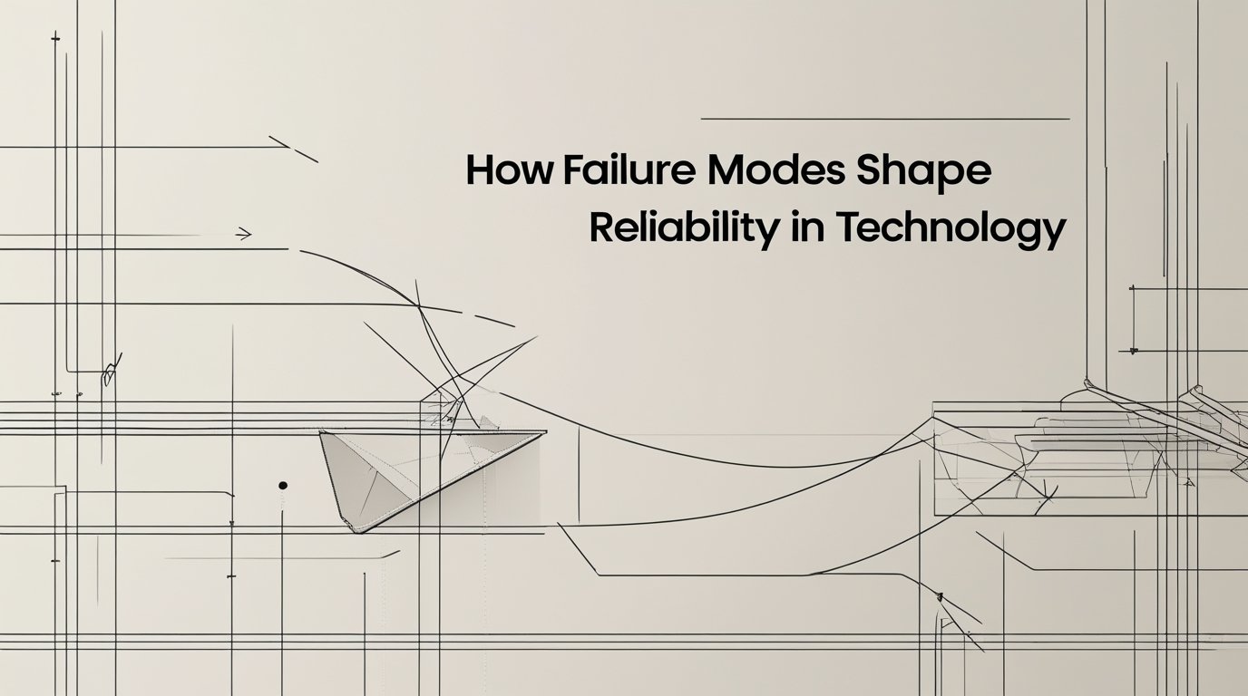 How Failure Modes Shape Reliability in Technology